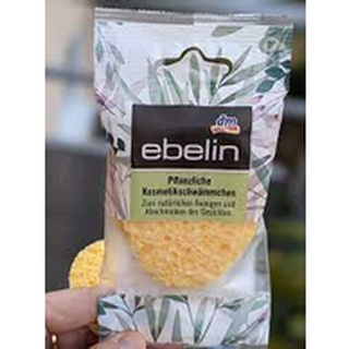 [ HÀNG ĐỨC ] Bọt biển rửa mặt Ebelin gồm 2 miếng Kháng khuẩn