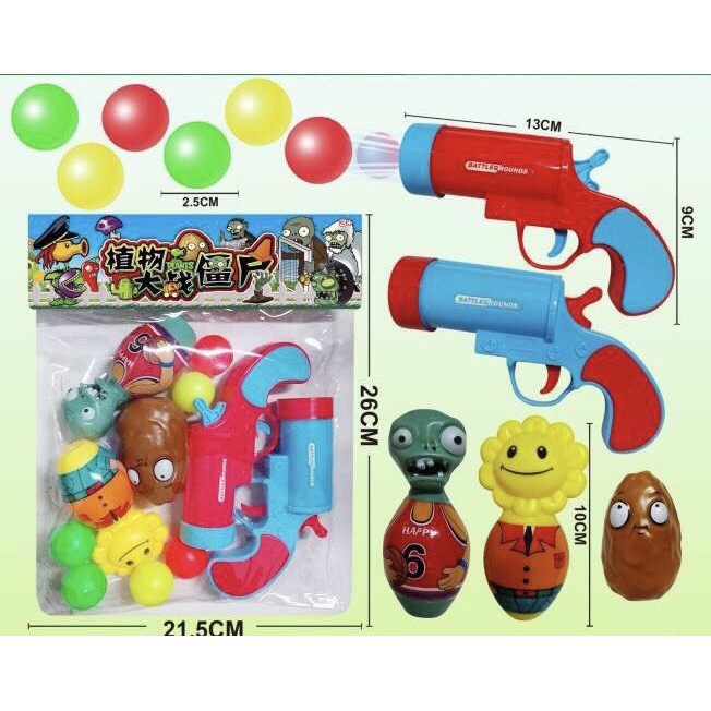 Đồ chơi bắn zoombie nhiều màu sắc ngộ nghĩnh cho bé quà tặng cho bé trẻ em