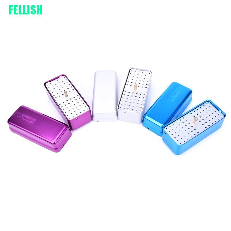 [Hàng mới về] Hộp đựng dụng cụ nha khoa thiết kế 72 lỗ chất liệu hợp kim nhôm bền bỉ