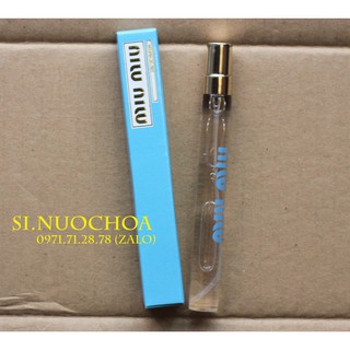 Nước hoa nữ chính hãng miu miu eau de parfum edp 10ml