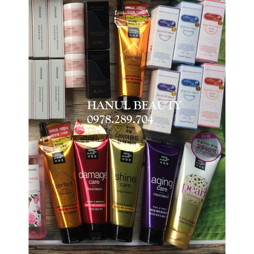 Kem ủ lạnh tóc phục hồi hư tổn Mise en Scene serum treament 180ml | BigBuy360 - bigbuy360.vn