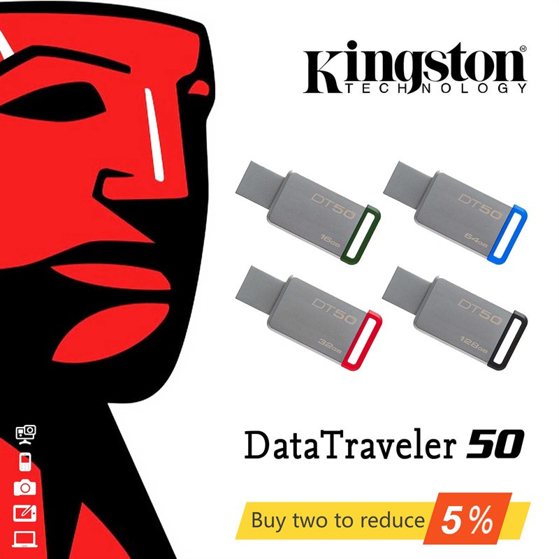 Usb Kingston Dt50 Dung Lượng 32gb 64gb 128gb