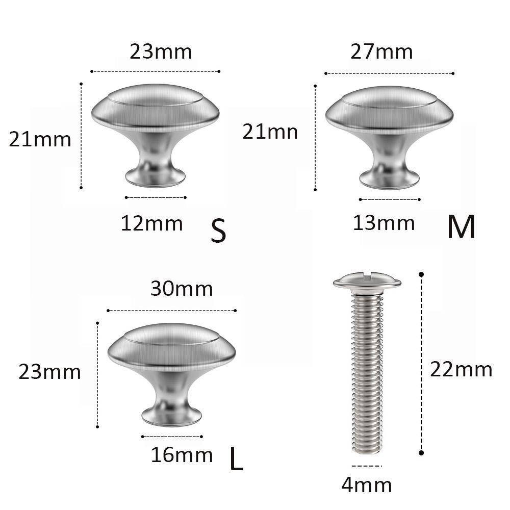 Tay Nắm Cửa Tủ Bằng Thép Không Gỉ Tiện Dụng Cho Gia Đình