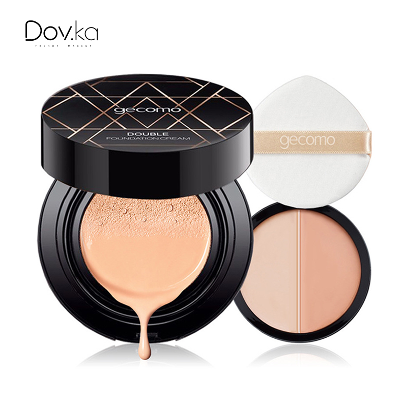 Girl's Heart Two-color Foundation Cream Cushion CC Cream Isolation Concealer Cushion BB Cream Long-lasting Moisturizing Doesn't Take Off Makeup Hot Spot