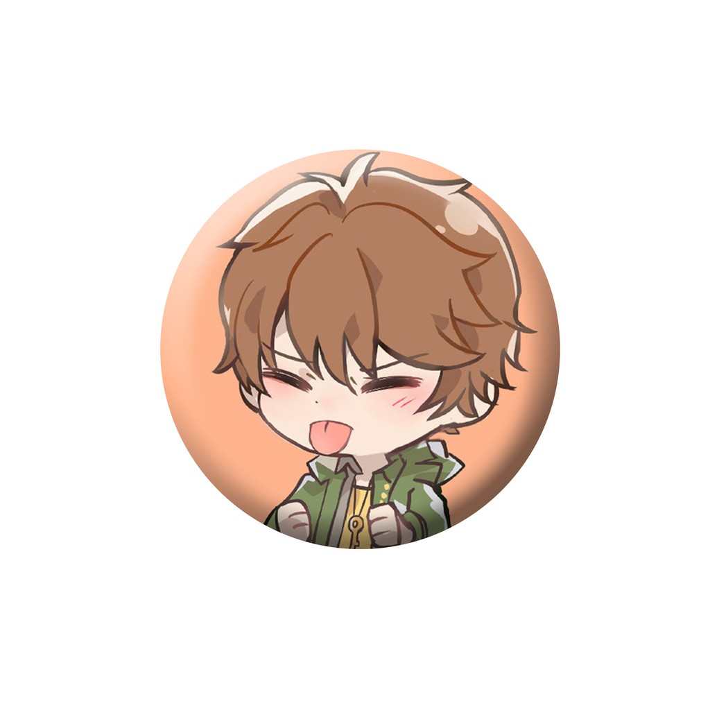 Combo 4 huy hiệu cài áo IN HÌNH Tears of Themis game chibi chibi dễ thương tiện lợi