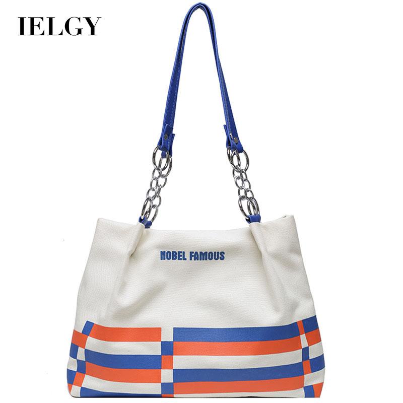 Túi Xách Đeo Vai Vải Bạt Ngăn Chứa Rộng Thời Trang Nữ