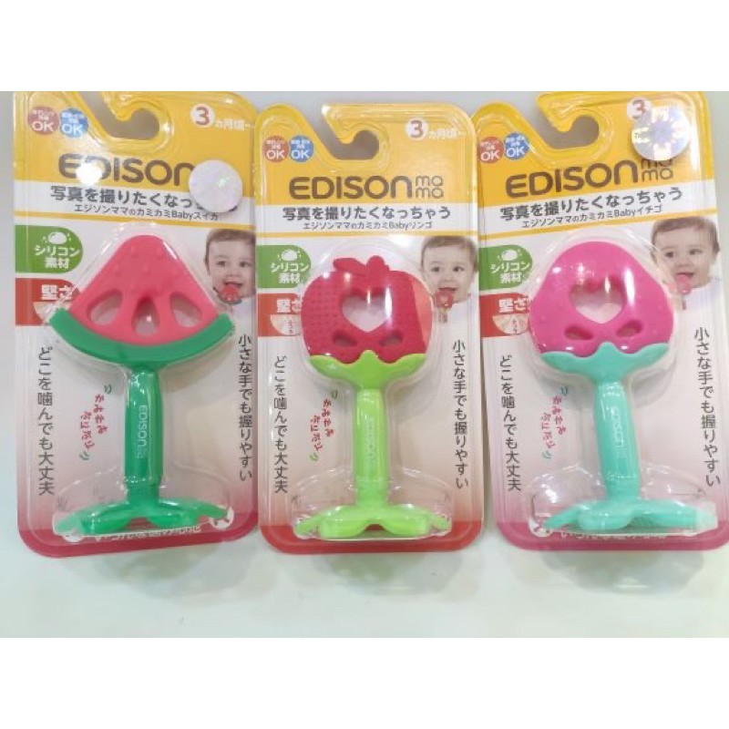 Gặm nướu chuối - Gặm nướu hươu Edison/TOHO chính hãng nội địa Nhật Bản