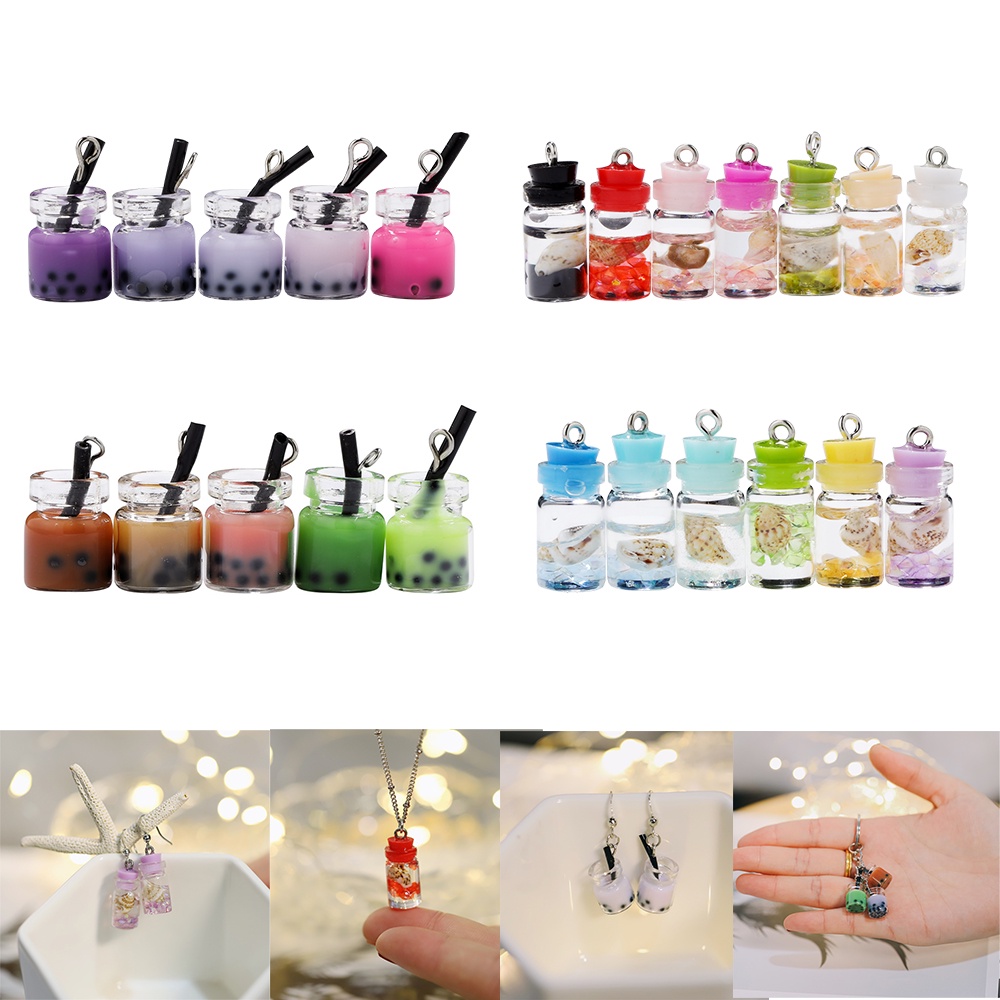 Bộ 10 lọ điều ước nhỏ nhắn ST.KUNKKA xinh xắn dùng trong trang trí