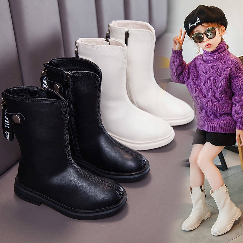 Giày Boot Thiết Kế Mới Thời Trang Mùa Thu Đông Dành Cho Bé Gái