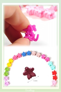 SET 10 CÁI GẤP TÓC MINI CHO BÉ NHIỀU MÀU