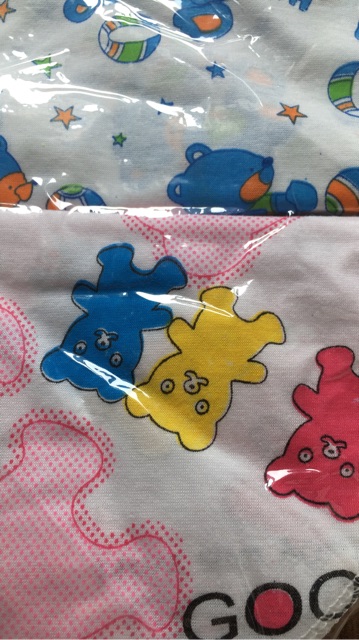 Tã chéo sơ sinh, tã vải cotton cho bé mềm (gói 10c)