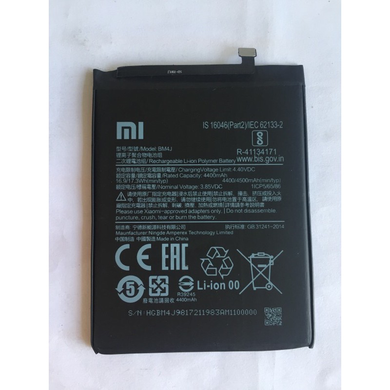 Pin xiaomi redmi note 8 pro xịn- BM4J