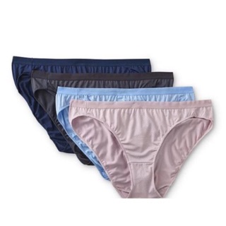 [Có Bigsize] Set 10 Quần lót nữ thông hơi Hanes vnxk (bầu mặc được)