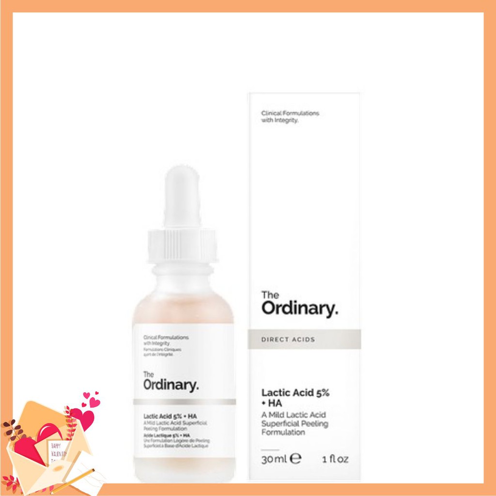 [SALE VÔ ĐỊCH] Tẩy da chết hóa học Lactic Acid + HA - The Ordinary [SHOPEE SALE]