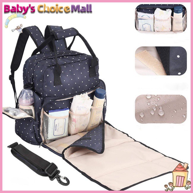 Multifunction Baby Diaper Bag Backpack For Pad Mommy With Boy Baby Fortable Girl Crib