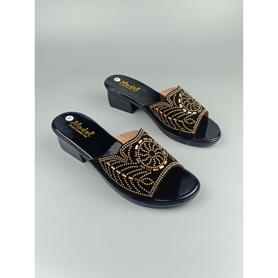 DÉP NỮ TRUNG NIÊN CƯỜM TRÒN 4cm SIZE 36-41