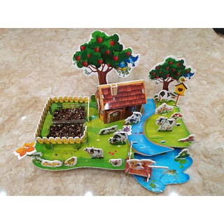 Đồ chơi trồng cây nông trại của bé
