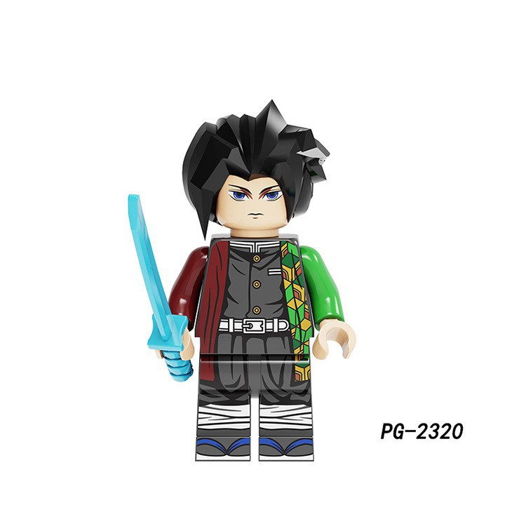 Combo 8 Minifigures Anime Demon Slayer - Kimetsu no Yaiba - Đồ Chơi Lắp Ráp non-lego PG8291 [B4]