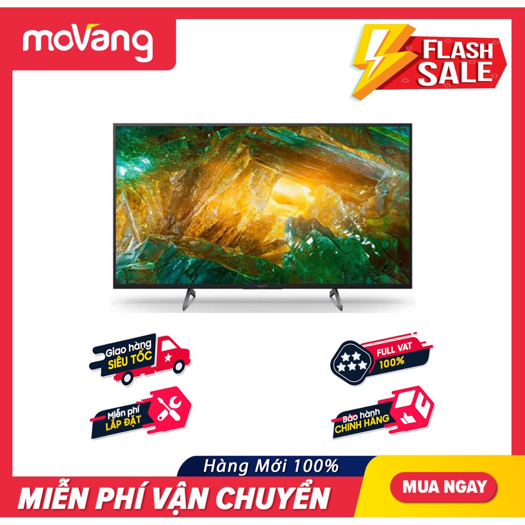 Android Tivi Sony 4K 49 inch 49X8500H - Tổng công suất loa 20W, Hệ điều hành, giao diện Android 9.0