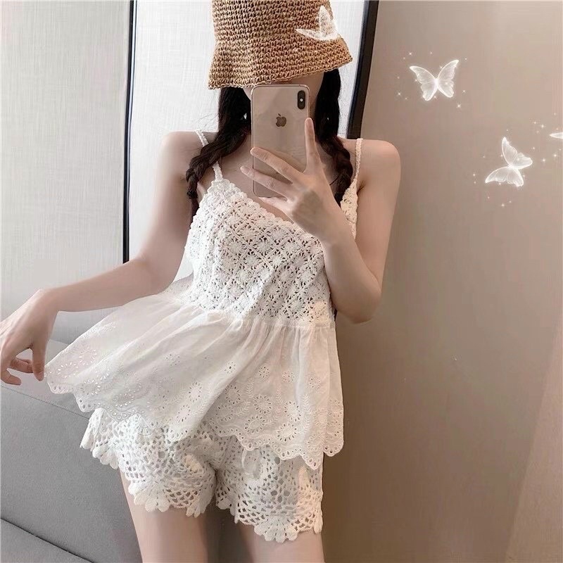Full set áo quần lưới hàng đẹp Quảng Châu