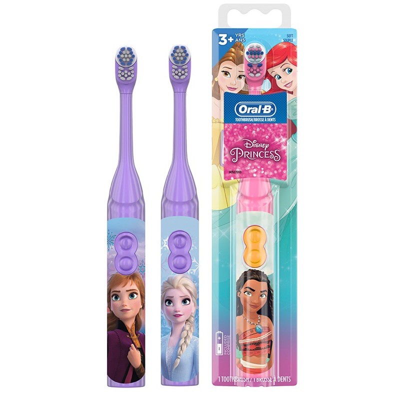 Bàn chải đánh răng chạy pin Oral B cho bé 3+ disney