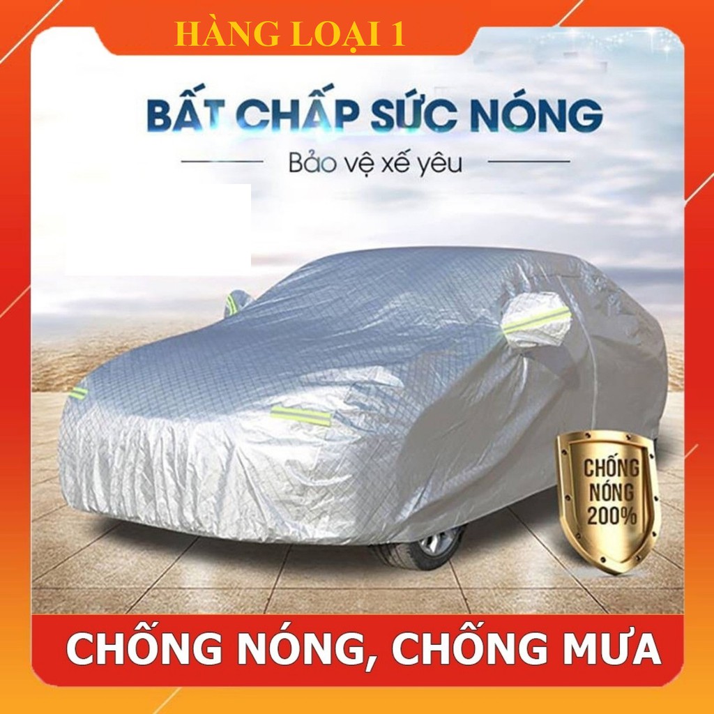 Bạt phủ toàn xe 3 lớp chỗng xước, chống nắng, chống cháy cho ô tô, có đủ cho mọi loại xe, sản xuất tại Việt Nam