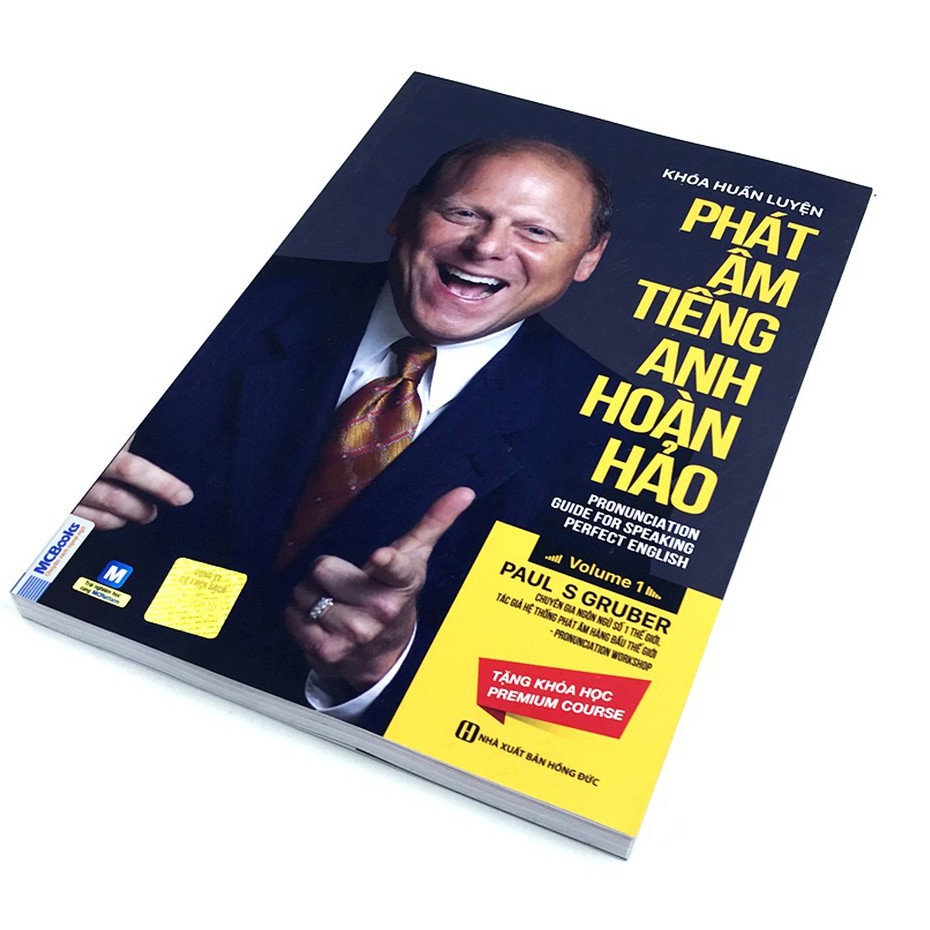 Sách Khóa huấn luyện phát âm tiếng anh hoàn hảo - tặng kèm bookmark | BigBuy360 - bigbuy360.vn