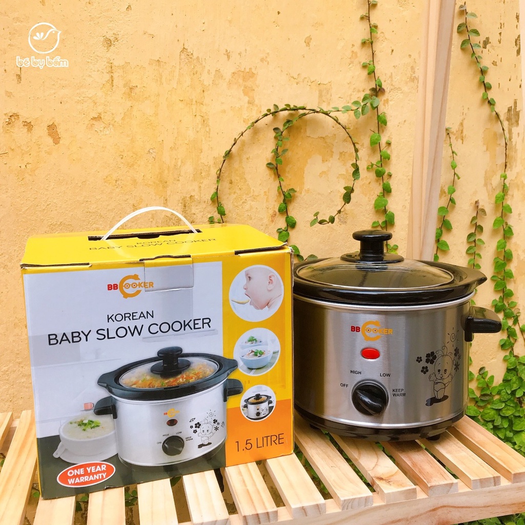 Nồi hầm chậm nấu cháo BBcooker 1.5L