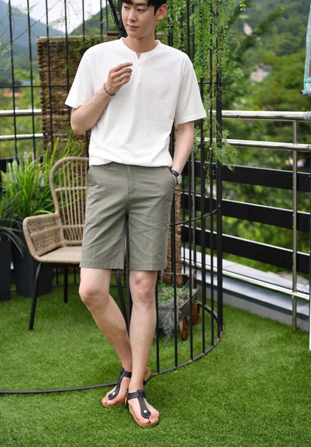 Quần sooc đũi polham