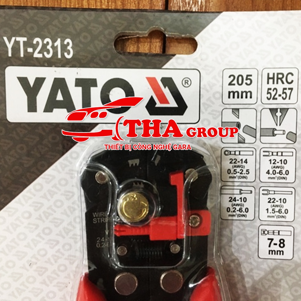 Kìm tuốt dây điện YATO YT-2313