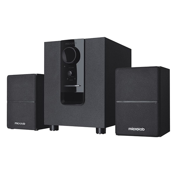 Loa vi tính Microlab M106BT 2.1 Bluetooth đen - Hàng chính hãng BH 12 Tháng