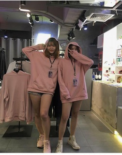 HOODIE HỒNG RUỐC (oder3day)