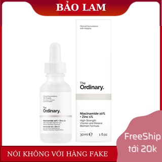 Tinh chất niacinamide 10% + zinc 1% - the ordinary