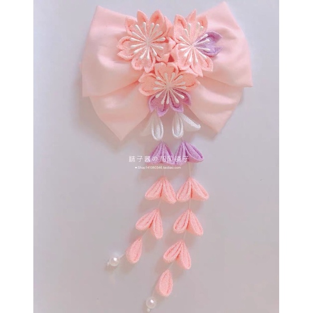 Kanzashi màu tím - cosplay geisha , Maiko .Quà tặng Nhật Bản