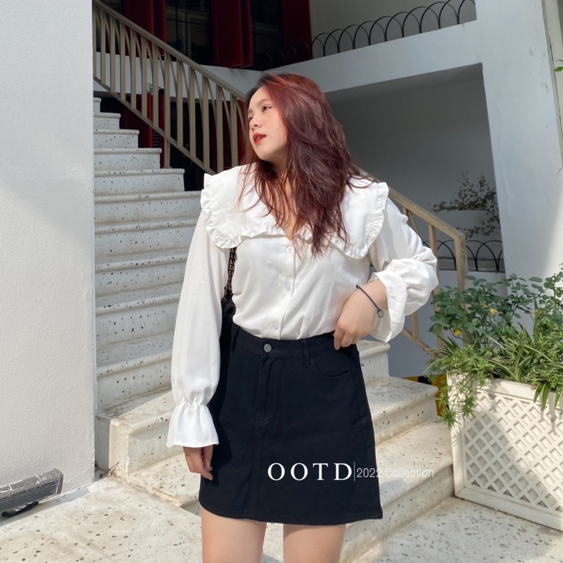 Chân váy jean bigsize nữ dáng A
