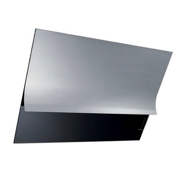 Máy hút mùi Hafele HH-WVG80B 80cm - Kính đen + Inox, Gắn tường, 1100 m³/h