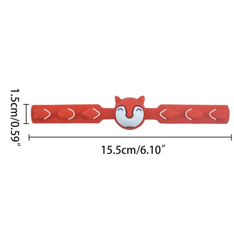 Set 5 Móc Khóa Dây Thừng Nối Dài Kiểu Hoạt Hình Chống Nhìn Trộm Cho Bé