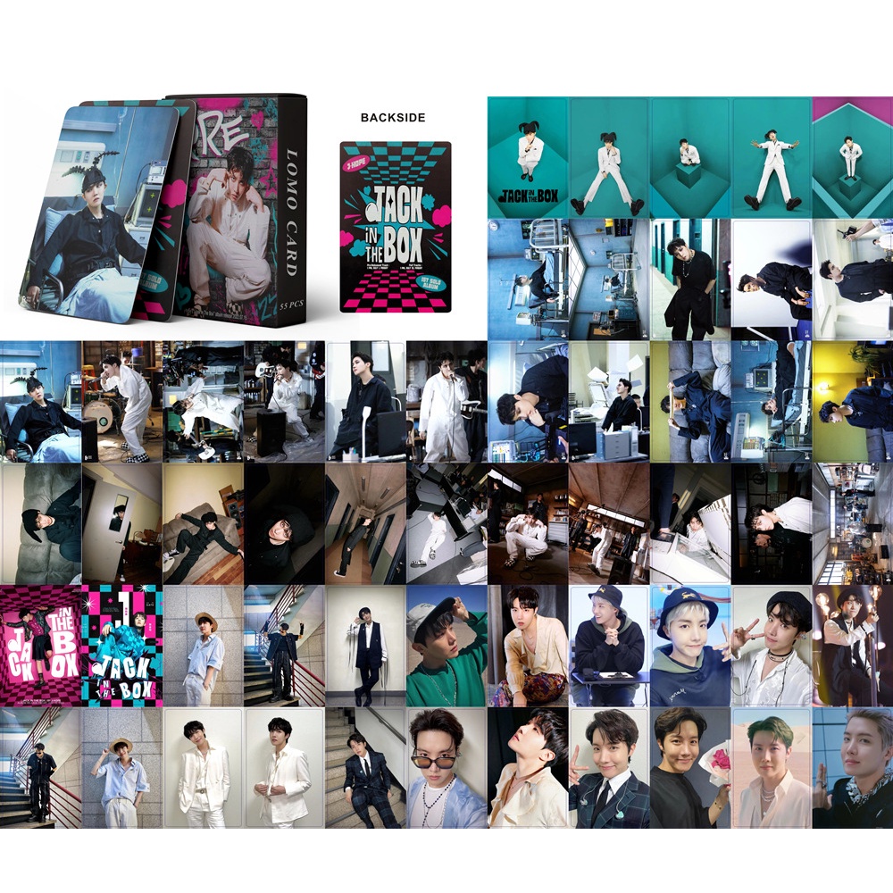 BTS JIMIN ID : Chaos & V Vogue & JUNGKOOK Album TIME DIFFERENCE Photocard 2022 DALMAJUNG J-HOPE Solo JACK IN THE BOX Lomo Card Postcard