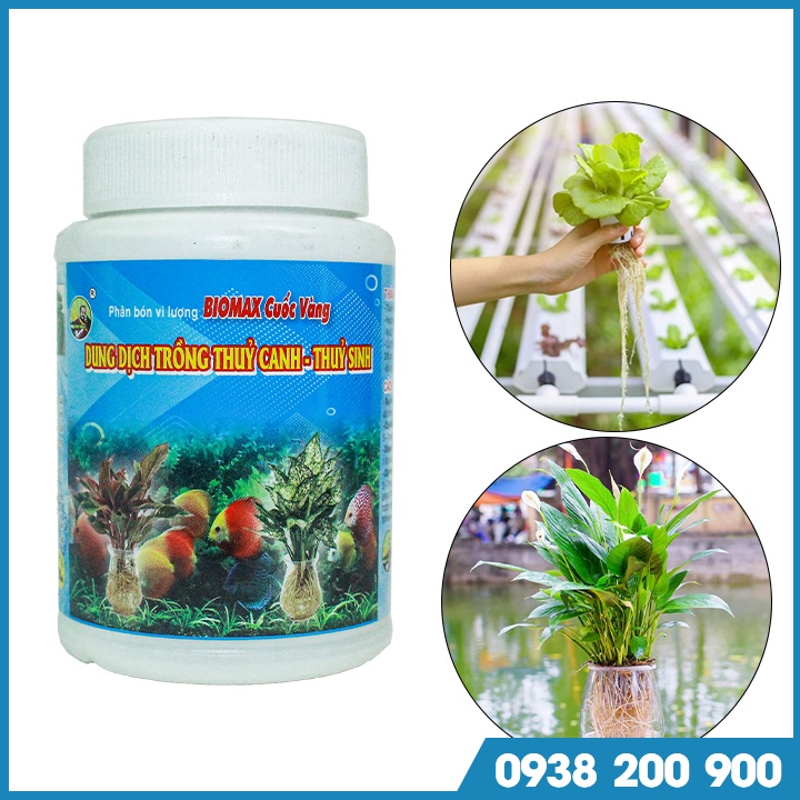 Dung dịch thuỷ canh - thủy sinh BOIMAX Cuốc Vàng 100ml - Cung cấp chất dinh dưỡng cho cây trồng