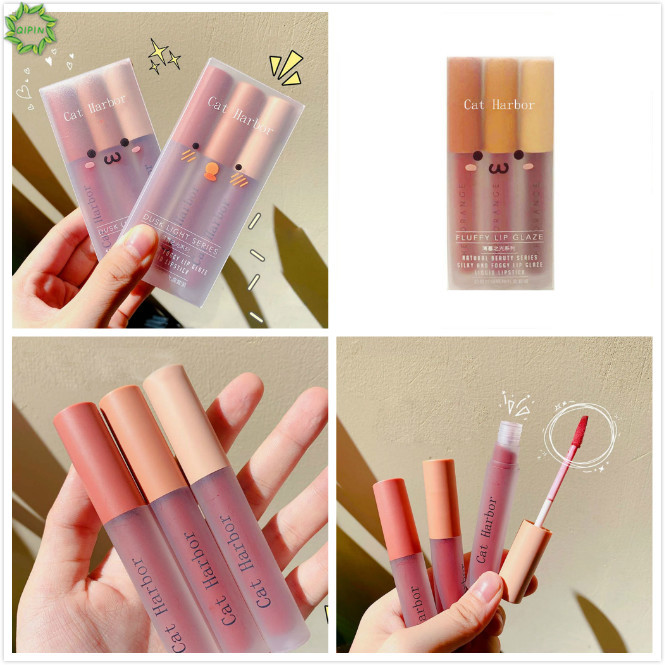 Set 3 son môi chống thấm nước chống dính dùng làm quà tặng cho nữ | BigBuy360 - bigbuy360.vn