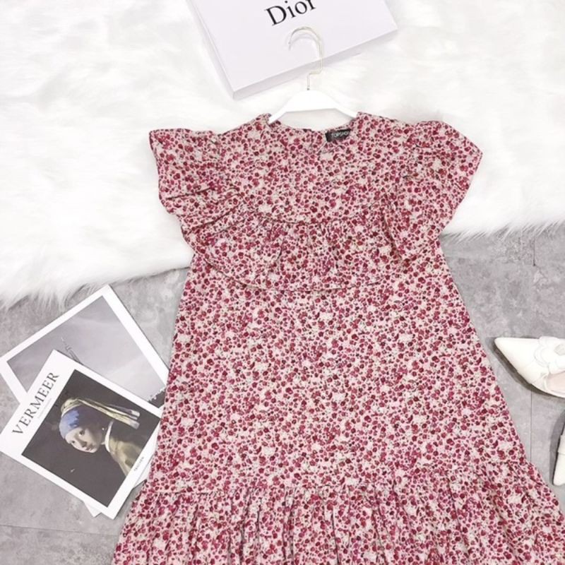 Váy hoa nhí dáng maxi,đầm hoa nhí dáng maxi thời trang nữ cao cấp Mi Clothing | BigBuy360 - bigbuy360.vn