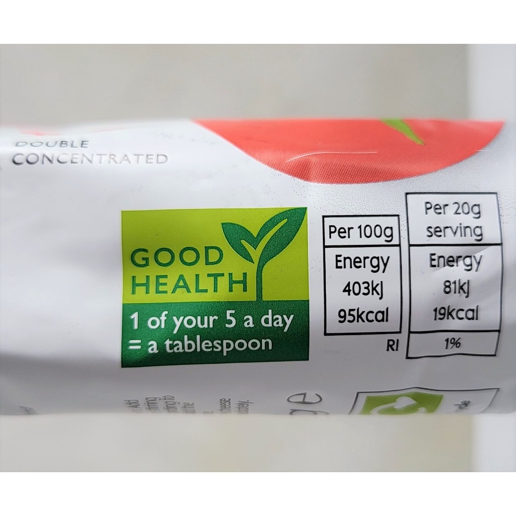 [Tuýp 200g] CÀ CHUA CÔ ĐẶC [Italia] ESSENTIAL WAITROSE Tomato Puree Double Concentrated (atp)