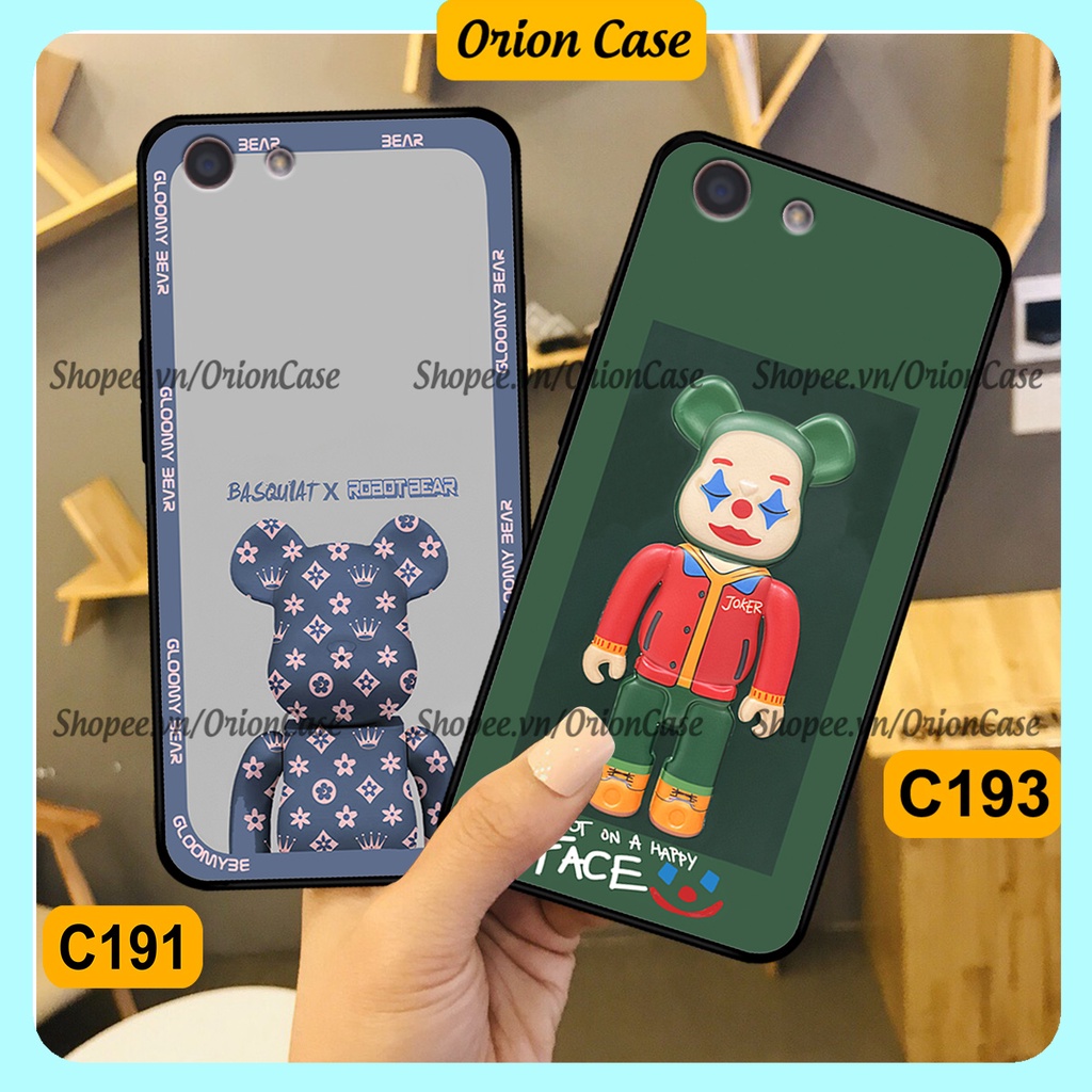 Ốp lưng Oppo F1s / F1 Plus / F3 / F3 Plus in hình bearbrick 3D thời trang, cá tính. ốp chống sốc, bền đẹp