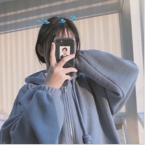 Áo hoodie nữ len tăm lót lông dày dặn không nhăn không xù ẢNH THẬT | BigBuy360 - bigbuy360.vn