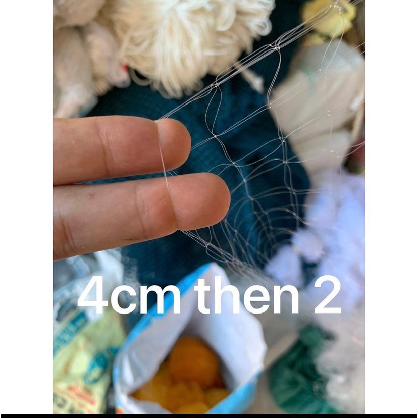 Lưới bắt cá then 2,3,4 dài 30m ,cao 70cm