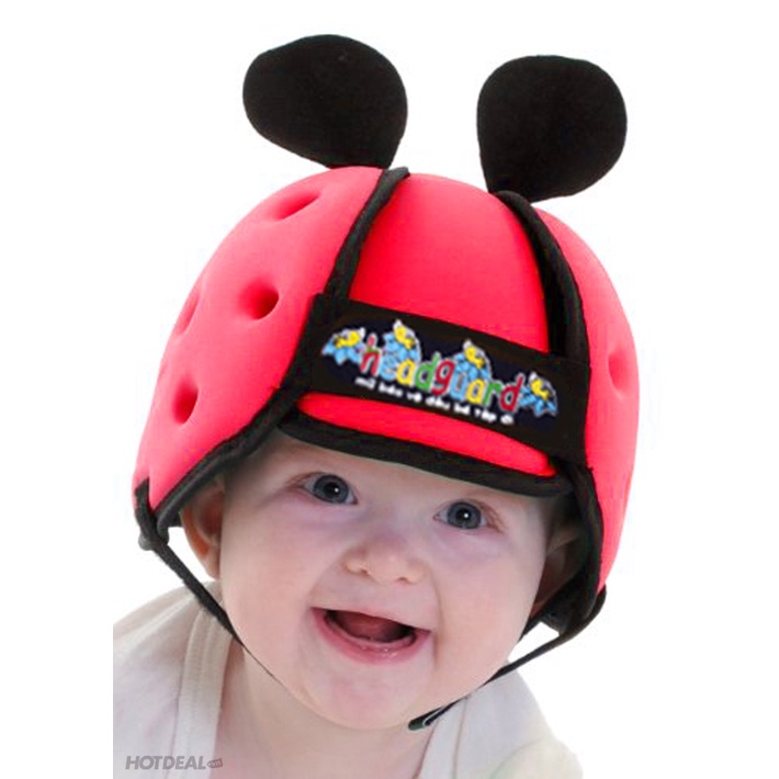Mũ nón bảo vệ đầu cho bé tập đi, ngồi xe máy HeadGuard  chất liệu cao cấp an toàn cho trẻ