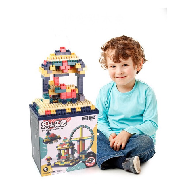 Bộ LEGO 520 Chi Tiết Cho Bé Phát Triển Tư Duy,Sáng Tạo,Trí Tưởng Tượng.