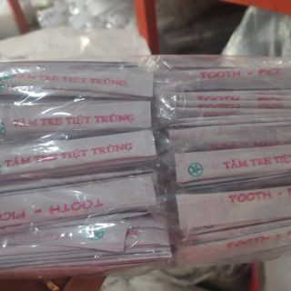 Tăm tre bọc giấy tiệt trùng