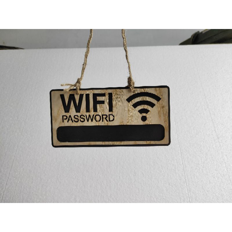 BẢNG GHI PASS WORD WIFI bằng phấn(xóa được)