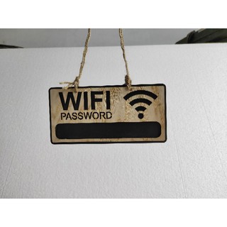 Bảng ghi pass word wifi bằng phấn